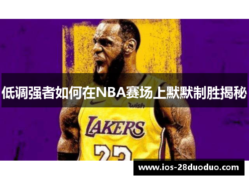 低调强者如何在NBA赛场上默默制胜揭秘